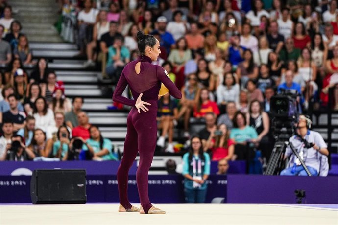 Archivo - Alba Bautista durante los Juegos Olímpicos de París