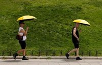 Las temperaturas de ayer fueron "normales" para agosto, con 8 estaciones por encima de 35ºC y tormentas en Cantábrico