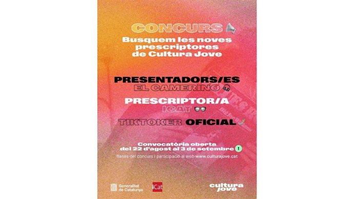 Cartel promocional del concurso.