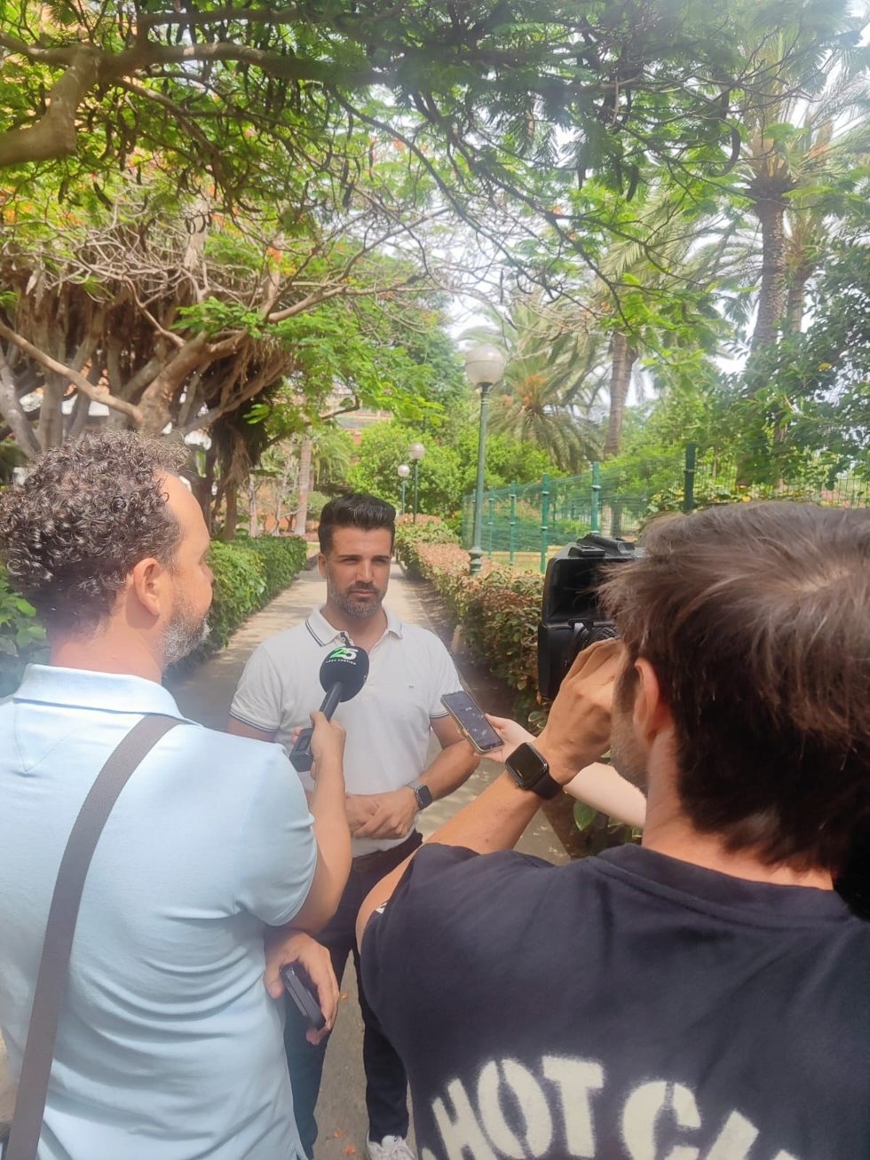 Archivo - El portavoz de Coalición Canaria (CC) en el Ayuntamiento de Las Palmas de Gran Canaria, David Suárez,
