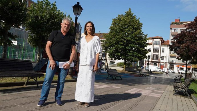 Los Concejales De Comercio Y Hostelería, Movilidad Y Transporte Público, Patricia Antuña, Y De Hacienda Y Contratación, Raimundo Díaz.