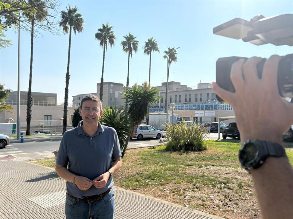 El portavoz de Presidencia del PSOE-A y parlamentario por Huelva, Mario Jiménez.