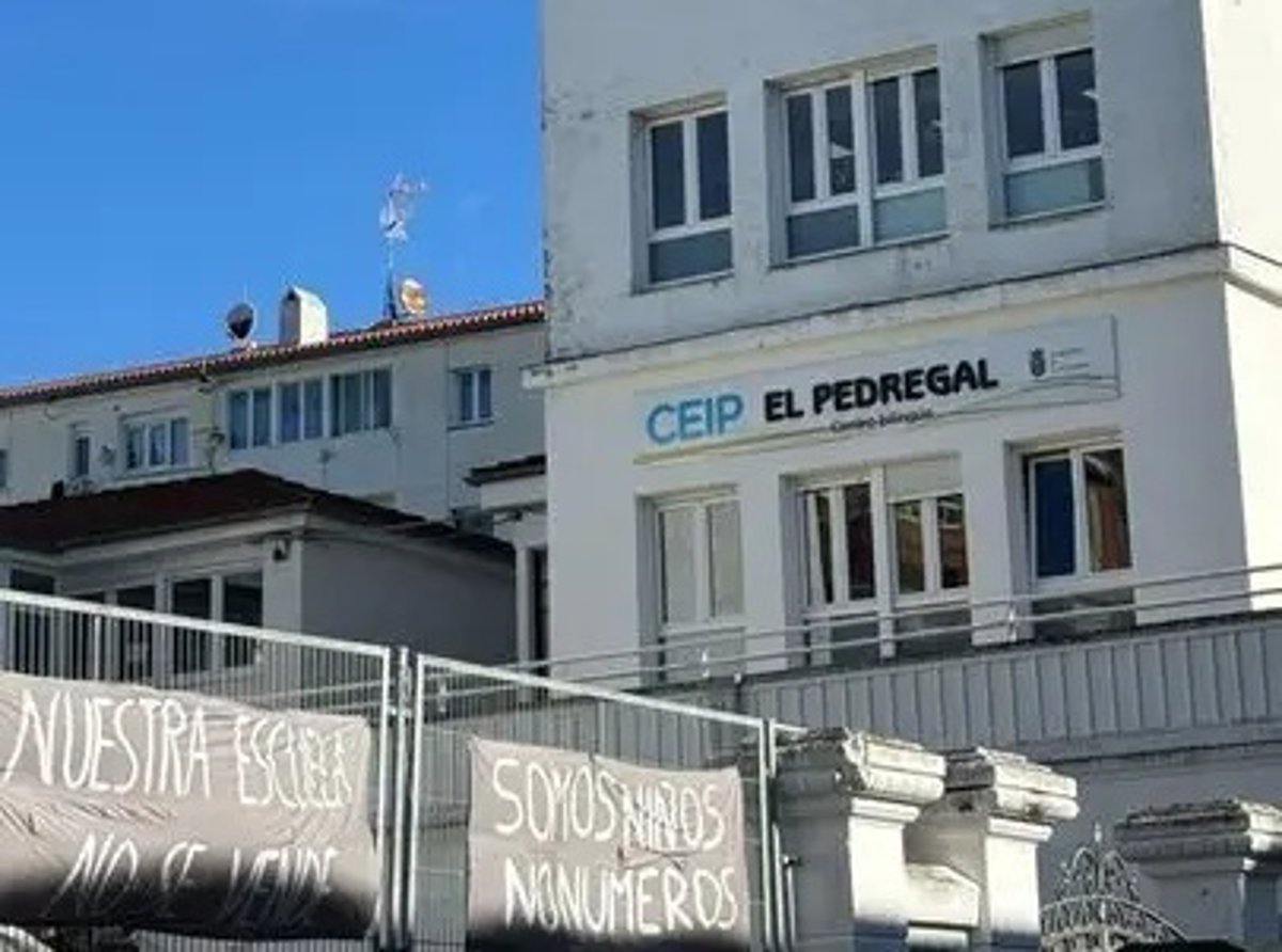 El TSJC rechaza la suspensión cautelar del cierre del CEIP El Pegregal de Castro Urdiales