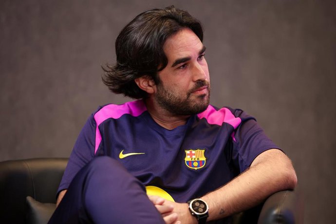 El técnico del Barça Femení, Pere Romeu.