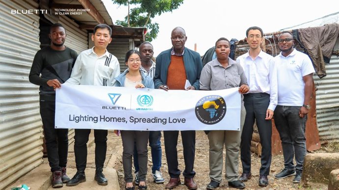 BLUETTI and UN-Habitat carry out the LAAF program in Muhoroni, Kenya, providing renewable energy aid and clean energy training to support local communities.