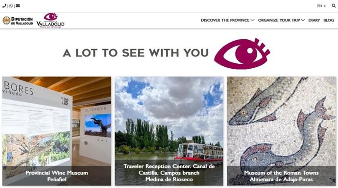 La Diputación de Valladolid integra PLaTa en su portal de turismo para reforzar la proyección internacional de la provincia
