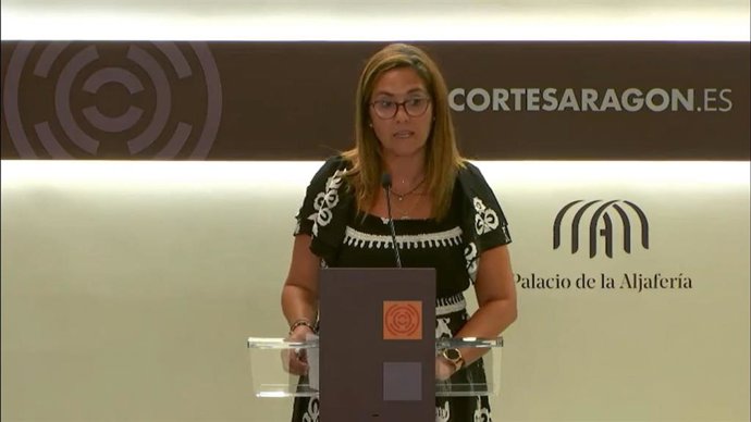 Archivo - La diputada del PP en las Cortes, Susana Gaspar