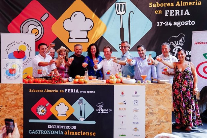 Encuentro de la gastronomía almeriense de la feria de Almería 2024.