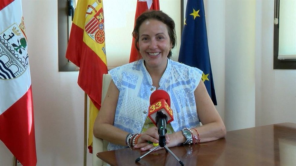 La alcaldesa de San Sebastián de los Reyes, Lucía S. Fernández