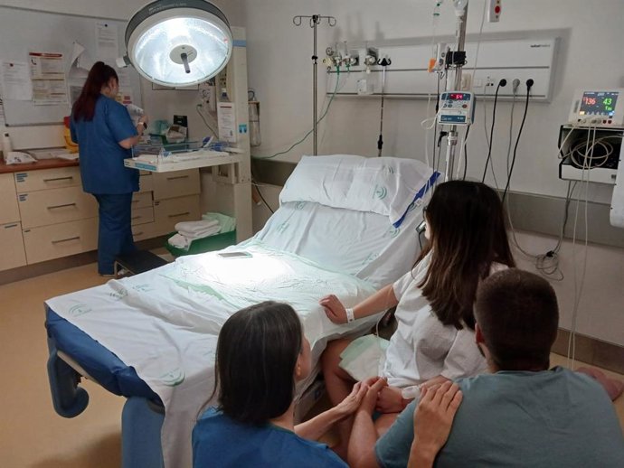 Paritorio del Hospital Santa Ana de Motril (Granada).