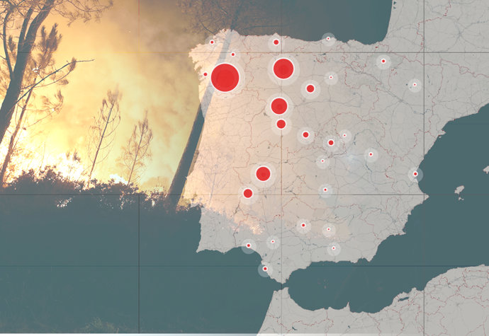 Incendios forestales en España