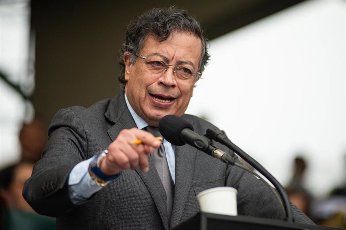 Archivo - El presidente de Colombia, Gustavo Petro.