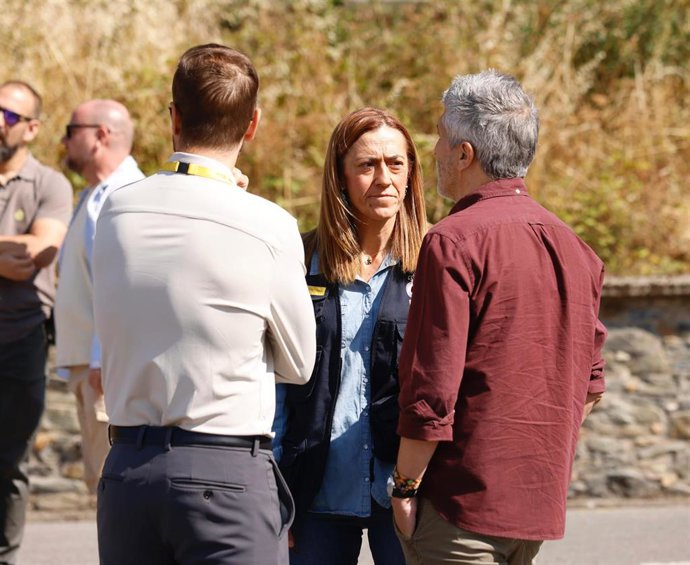 La directora general de Protección Civil y emergencias, Virginia Barcones