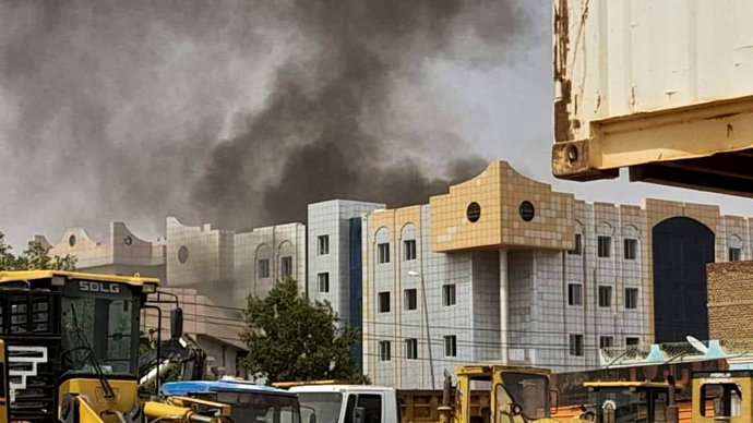Archivo - Destrucción en la ciudad sudanesa de El Fasher (Archivo)