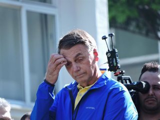 Archivo - El expresidente brasileño Jair Bolsonaro