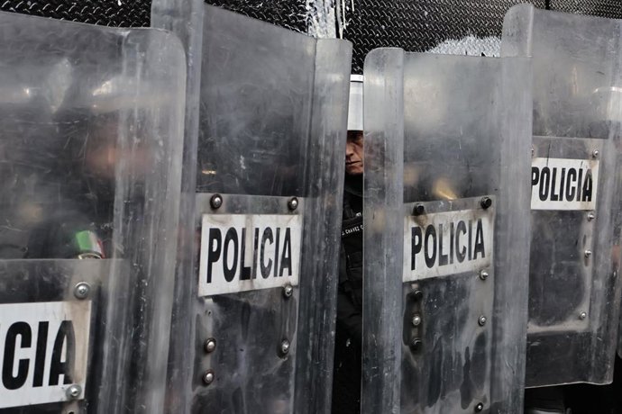Policía en Ciudad de México, México (archivo)