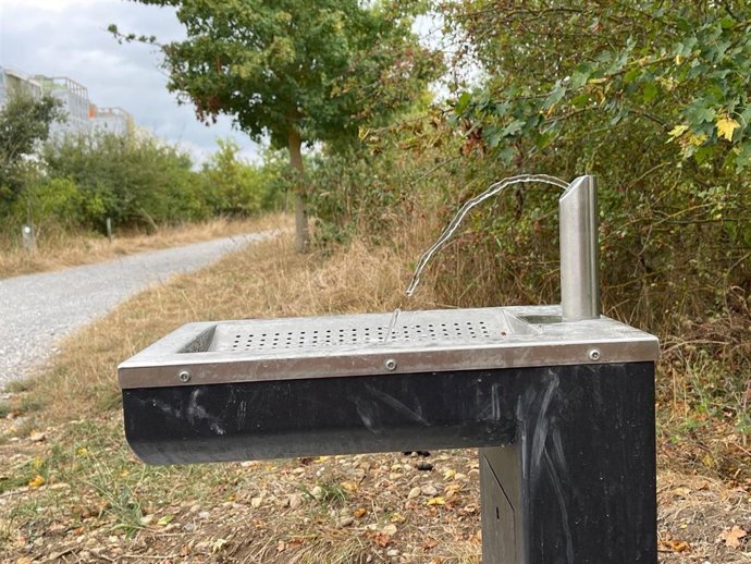 Nueva fuente instalada en el Anillo Verde de Vitoria-Gasteiz