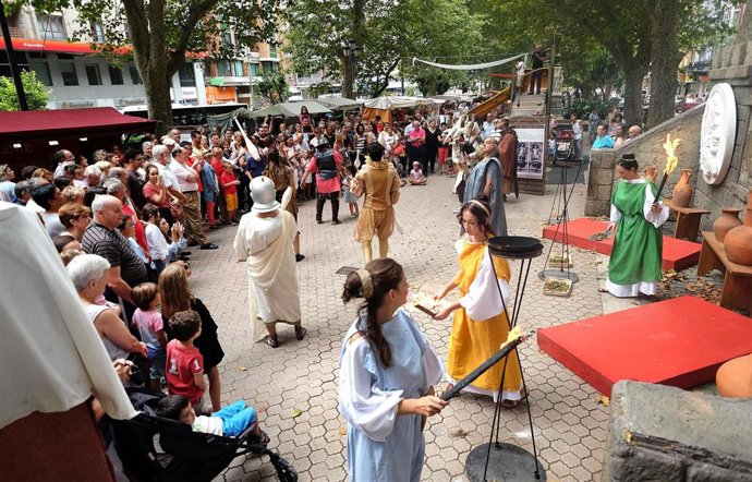 Archivo - El mercado romano regresa a Santander del 29 al 31 de agosto.-ARCHIVO