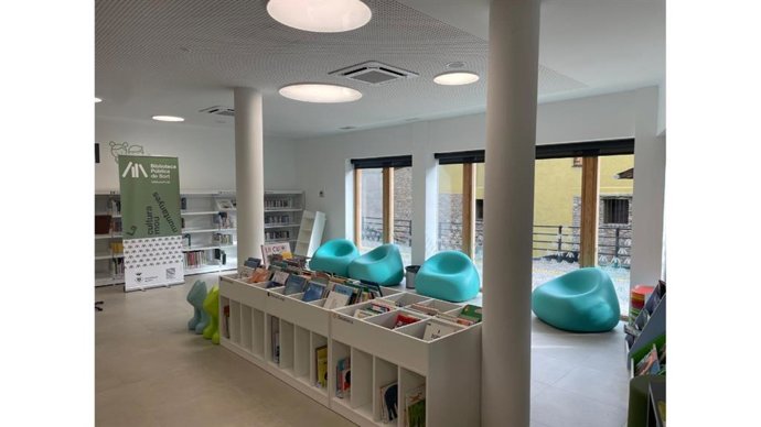 Imatge de la biblioteca pública de Sort (Lleida)