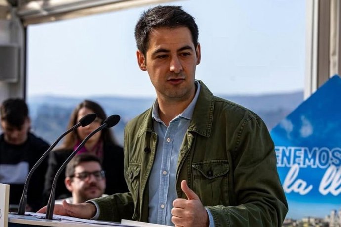 El presidente de Nuevas Generaciones del PP de Castilla-La Mancha, José Luis Montalvo.