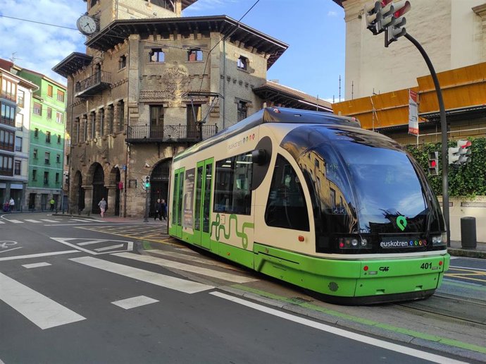 Archivo - Tranvía de Bilbao