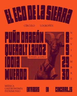 Queralt Lahoz, Muerdo, Idoia y Puño Dragón protagonizan la segunda edición de 'El Eco de la Sierra'