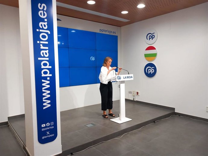 La vicesecretaria de Regeneración Institucional del PP, Cuca Gamarra.