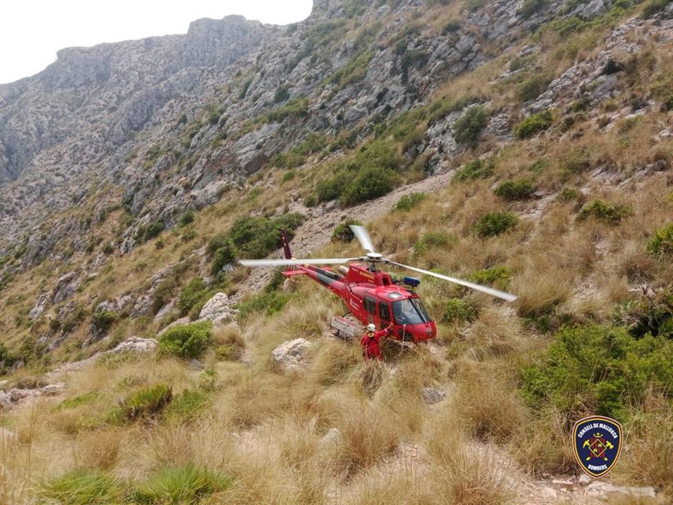 Imagen de archivo del helicóptero Milana de los Bomberos de Mallorca