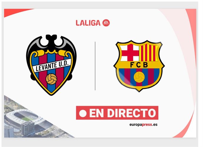 Onces Iniciales confirmados: Levante - Barcelona: resumen y estadísticas del partido de la jornada 2 de LaLiga EA Sports