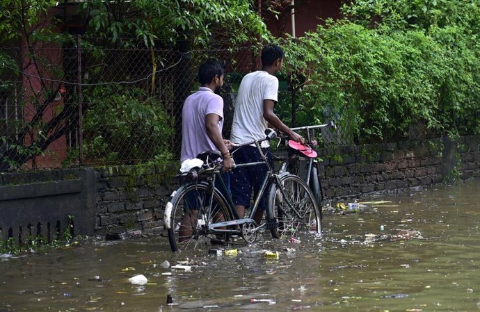 Lluvias torrenciales en India (archivo).