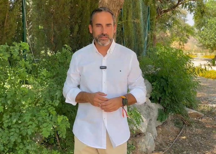 El secretario de Política Institucional del PSOE-A, Daniel Pérez.