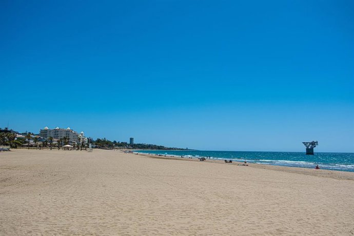 Archivo - Imagen de Archivo.- Playa de Marbella