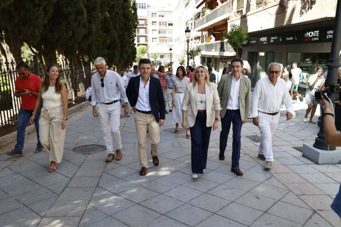 Imagen del secretario general del Partido Popular de Granada, Jorge Saavedra.