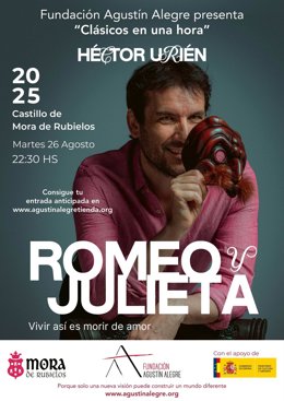 Romeo y Julieta en Mora de Rubielos este martes 26 de agosto.
