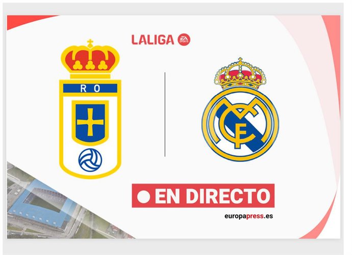 Onces Iniciales probables: Oviedo - Real Madrid: resumen y estadísticas del partido de la jornada 2 de LaLiga EA Sports