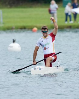 El palista español Jaime Duro