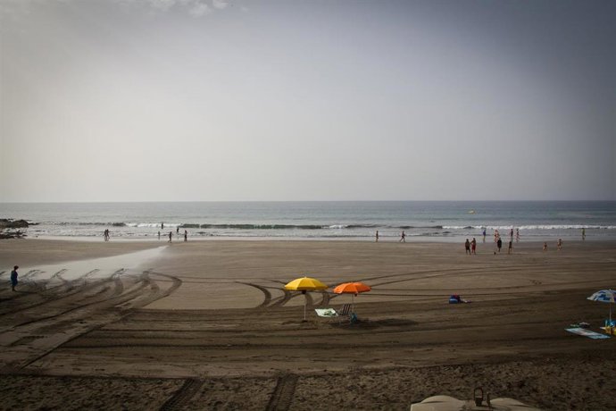Archivo - La Playa del Inglés, la playa más conocida de la zona sur de Gran Canaria
