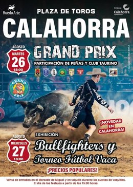 La plaza de toros de Calahorra acogerá el Gran Prix de las peñas y una exhibición de Bullfighters en fiestas