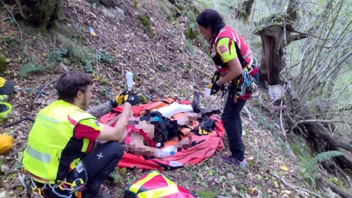 Rescate en Camaleño