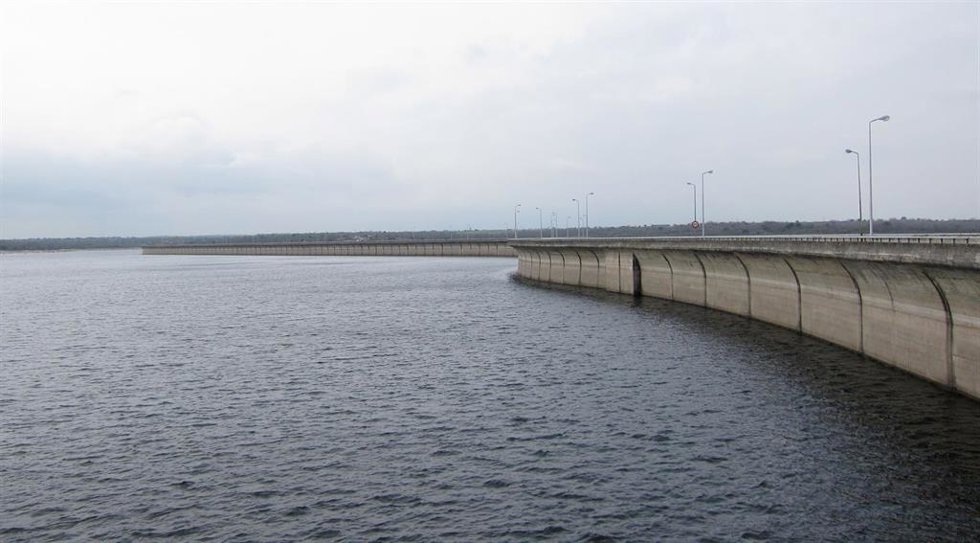 Archivo - Embalse de La Almendra (Salamanca), en el río Tormes.