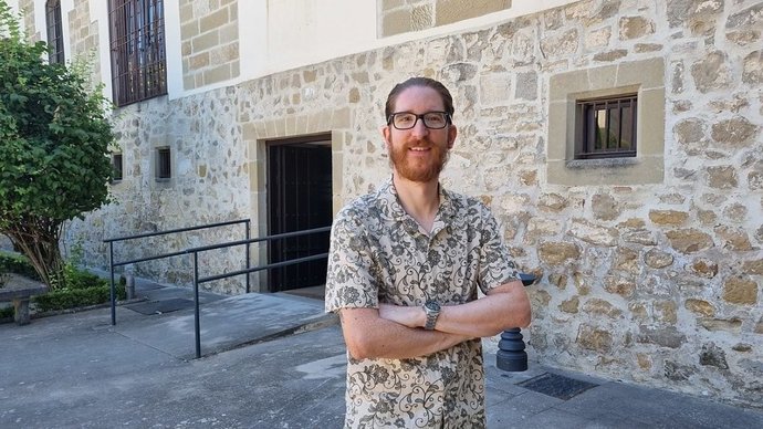 Pablo García en la Sede Antonio Machado de la UNIA.