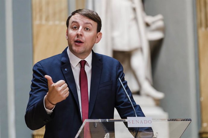 Archivo - Arxivo - L'eurodiputat del PSC Javi López.