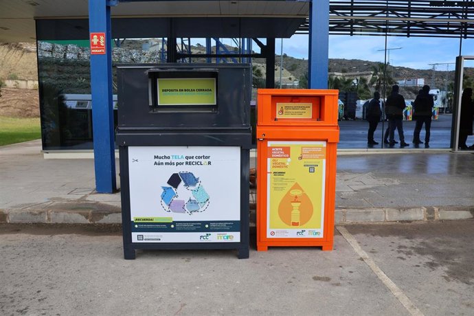 Puntos de recogida de textil y aceite doméstico usado