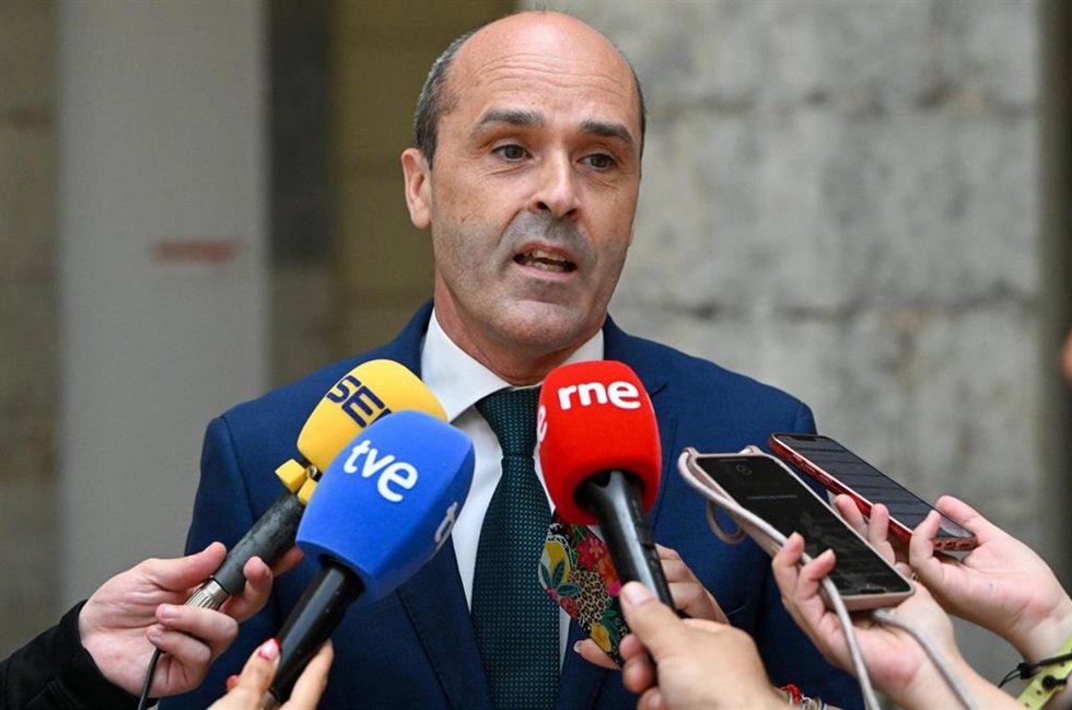 El coordinador general del PP y portavoz parlamentario, Juan José Alonso Alonso