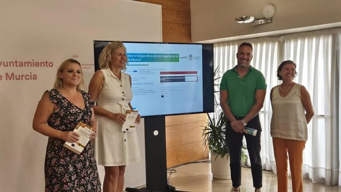 Presentación de la encuesta ciudadana del Ayuntamiento de Murcia para conocer los hábitos sobre desperdicio alimentario en los hogares