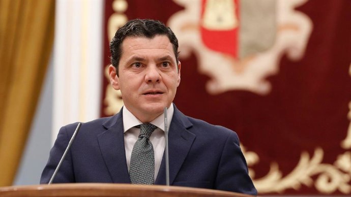 El diputado regional de Vox en las Cortes de Castilla-La Mancha, Luis Blázquez.