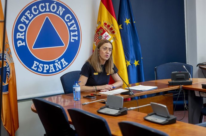 La directora general de Protección Civil, Virginia Barcones, 