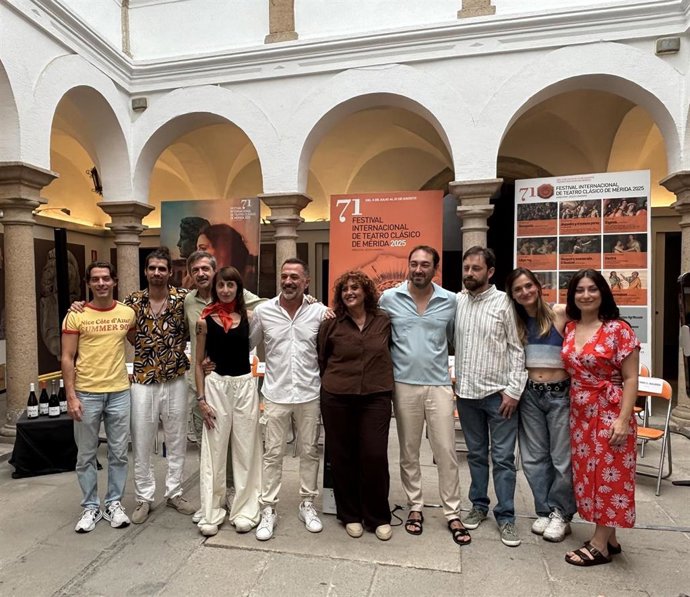 Presentación de 'Jasón y las furias' en el marco del Festival de Mérida