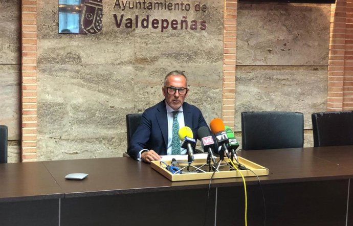 El portavoz de Gobierno en el Ayuntamiento de Valdepeñas, Francisco Delgado.