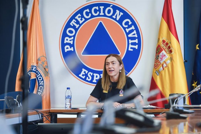 La directora general de Protección Civil y Emergencias, Virginia Barcones,